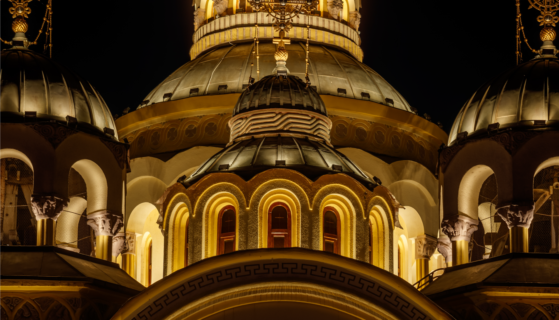 Iluminatul arhitectural pentru Catedrala Ortodoxă Aiud