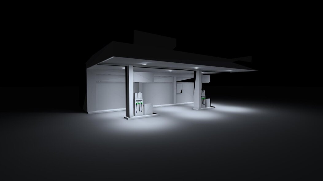 Distributie luminoasa Astro 36- Corp de iluminat stații carburant