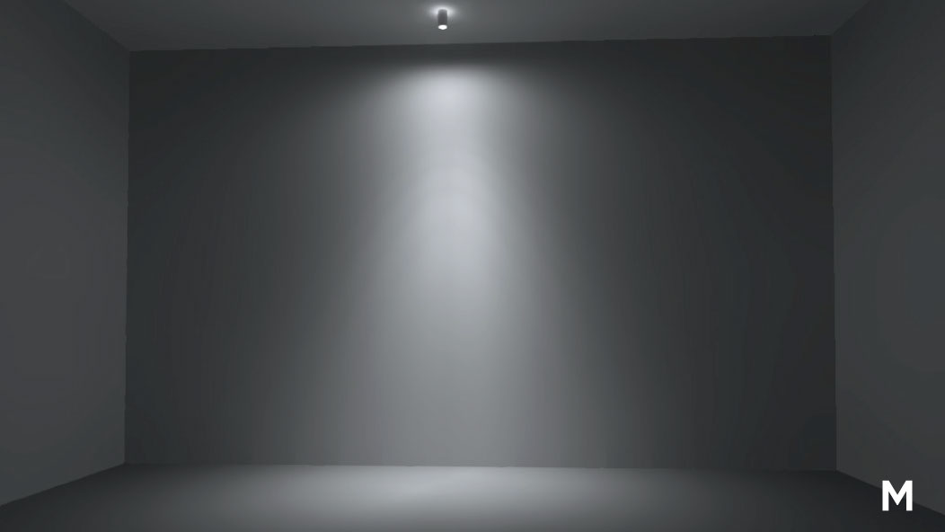 Distributie luminoasa Arcadia L- Downlight 10W